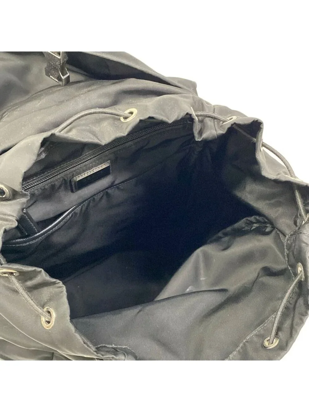Prada Backpack Black Leather
